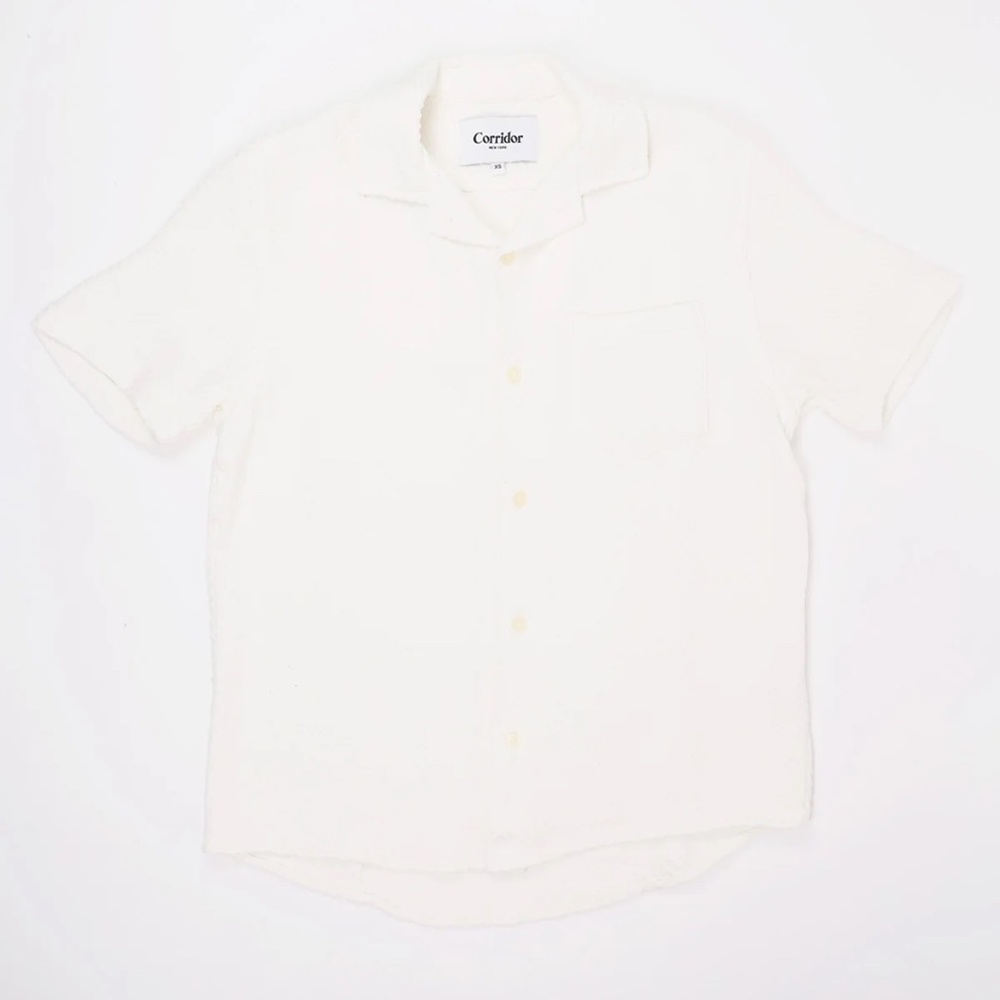 Unworn Corridor White Acid Place Medium Summer Shirt